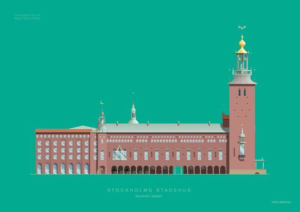 Stockholms Stadshus PLAKAT