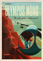 Mars - Olympus Mons PLAKAT