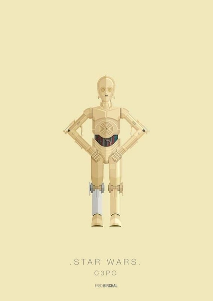 Star Wars - C3PO PLAKAT