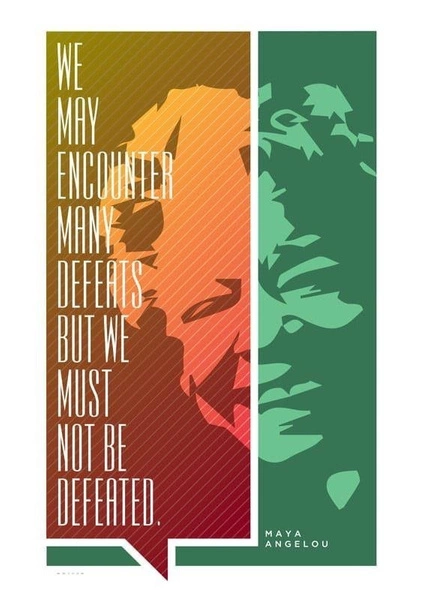 Maya Angelou PLAKAT