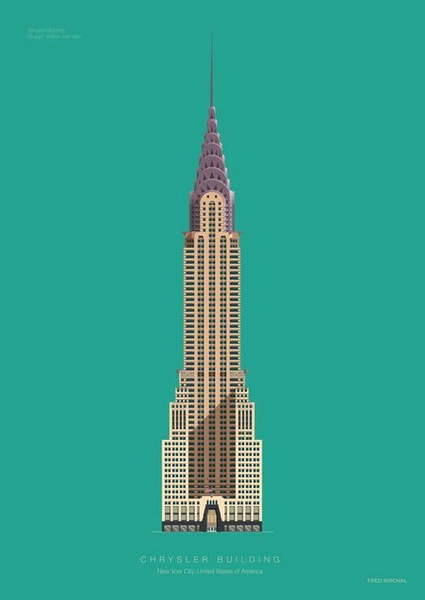Chrysler Building PLAKAT
