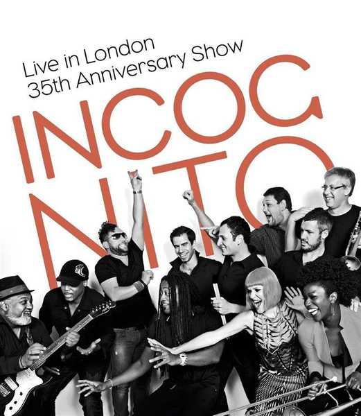 INCOGNITO Live In London - 35th Anniversary Show Dvd DVD